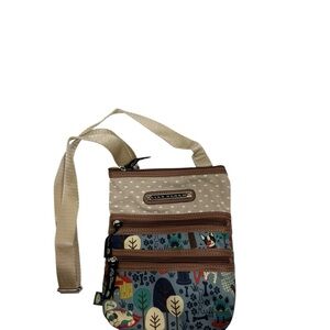 Lily Bloom Multicolor Crossbody Bag